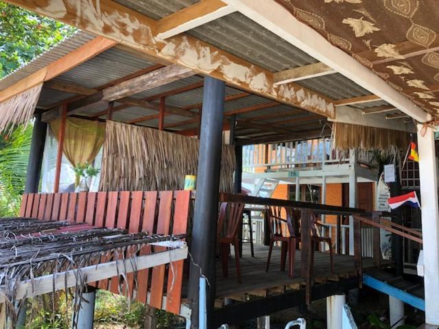 Beach Shack Chalet - Garden View Aframe Big Unit Kampong Juara Exterior photo