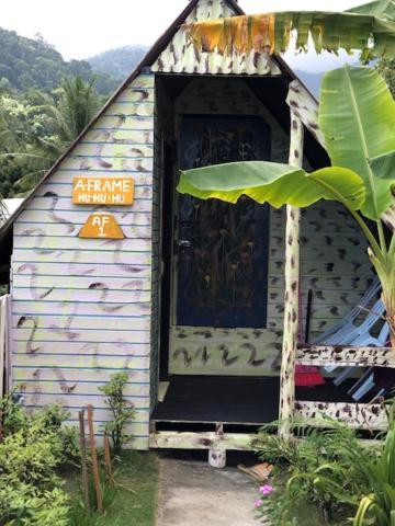 Beach Shack Chalet - Garden View Aframe Big Unit Kampong Juara Exterior photo